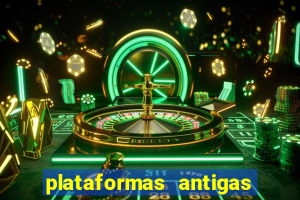 plataformas antigas de jogos